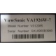 ViewSonic VA1926W-7 (Дербент)