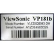 Viewsonic VP181b (Дербент)