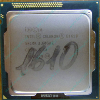 Процессор Intel Celeron G1610 (2x2.6GHz /L3 2048kb) SR10K s.1155 (Дербент)