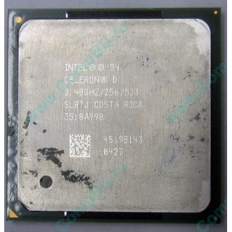 Процессор Intel Celeron D (2.4GHz /256kb /533MHz) SL87J s.478 (Дербент)