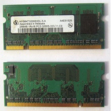 Модуль памяти для ноутбуков 256MB DDR2 SODIMM PC3200 (Дербент)